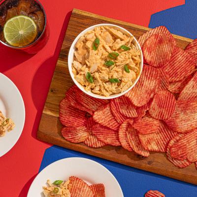 RUFFLES® FLAMIN' HOT® Gochujang Tuna Salad Dip