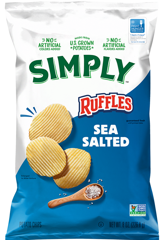 Simply RUFFLES® Sea Salt